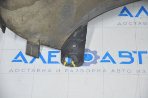 Rear bumper cover Chrysler 200 15-17 for 1 pipe structure, broken fasteners, scratches, dented