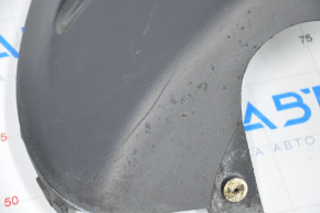 Rear bumper cover Chrysler 200 15-17 for 1 pipe structure, broken fasteners, scratches, dented