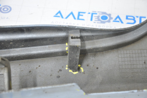 Right threshold Chrysler 200 15-17 blue, dented, broken fasteners, scratches, dented lower fasteners