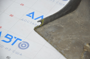 Right threshold Chrysler 200 15-17 blue, dented, broken fasteners, scratches, dented lower fasteners