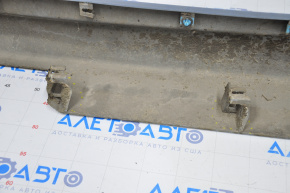 Right threshold Chrysler 200 15-17 blue, dented, broken fasteners, scratches, dented lower fasteners