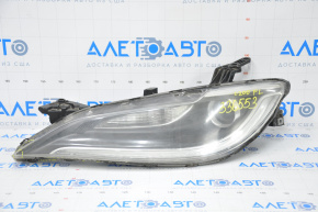 Headlight front left bare Chrysler 200 15-15 halogen without fastening, broken glass