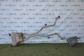 Exhaust line middle part with right barrel Dodge Durango 11-12 5.7