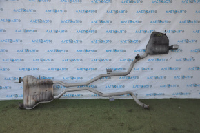 Exhaust line middle part with right barrel Dodge Durango 11-12 5.7