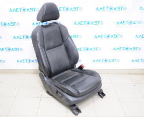 Passenger seat Nissan Maxima A36 16-17 with airbag, electric, leather black