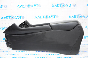 Console central armrest Nissan Maxima A36 16-18 leather black, scratch