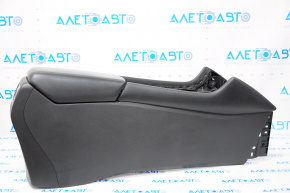 Console central armrest Nissan Maxima A36 16-18 leather black, scratch