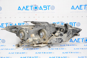 Headlight front left Nissan Maxima A36 16-18 bare, pre-rest, halogen, for polishing
