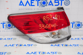 Outer wing light left Nissan Pathfinder 13-16 pre-rest, chip, with overlay,