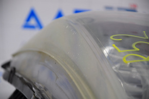 Headlight front left Nissan Pathfinder 13-16 bare, pre-rest, with fastening, web, for polishing