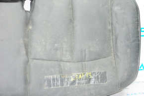 Rear row of seats 2nd row Nissan Leaf 13-12 heated, leather black, lower part, dry-cleanable