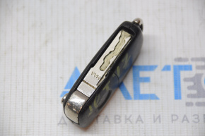 Key VW Jetta 11-17 USA 4 buttons, folding, worn without emblem