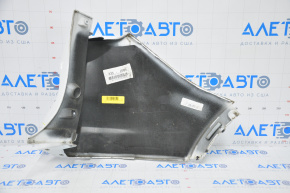 Rear bumper bare left Ford Escape MK3 17-19 rest white, butt