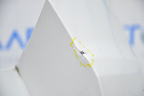 Rear bumper bare left Ford Escape MK3 17-19 rest white, butt
