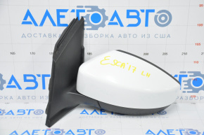 Left side mirror complete Ford Escape MK3 17-19 rest 5 pins, heated, white
