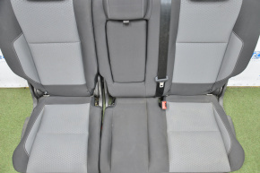 Rear row of seats 2 row Ford Escape MK3 17-19 cloth black-gray