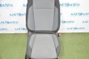 Passenger seat Ford Escape MK3 17-15 without airbag, mechanical, cloth, black-gray