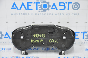 Instrument cluster Ford Escape MK3 17-19 rest large screen 60k