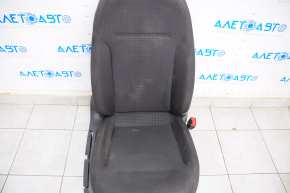 Passenger seat VW Jetta 11-16 USA without airbag, mechanical, cloth black, for dry cleaning