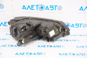 Headlight front left VW Jetta 11-16 bare USA halogen, water damage, without plug