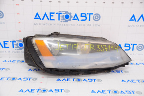 Headlight front right VW Jetta 11-16 naked USA halogen, water damage