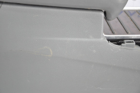 Console central armrest Acura MDX 14-16 prerest leather gray, worn