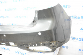 Bare rear bumper Acura MDX 14-16 pre-rest graphite G537M for parking sensors, broken fasteners
