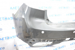 Bare rear bumper Acura MDX 14-16 pre-rest graphite G537M for parking sensors, broken fasteners