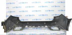 Bare rear bumper Acura MDX 14-16 pre-rest graphite G537M for parking sensors, broken fasteners