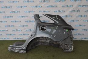 Quarter wing rear left Acura MDX 14-20 graphite G537M, dented