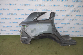 Quarter wing rear right Acura MDX 14-20 graphite G537M, dented, bumps