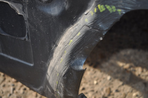 Quarter wing rear right Acura MDX 14-20 graphite G537M, dented, bumps