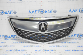 Radiator grill assembly Acura MDX 14-16 prerest