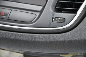 Torpedo front panel without AIRBAG Chrysler 200 15-17 black, dented, scratch