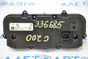 Climate control Chrysler 200 15-17 manual, buttons are worn