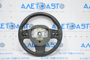 Naked steering wheel Chrysler 200 15-17 leather black, scratches, worn