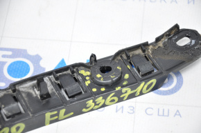 Front bumper mount left Chrysler 200 15-17 crack, broken mount