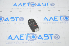 Key Chrysler 200 15-17 with autostart, 5 buttons, worn, scratches