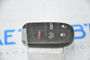 Key Chrysler 200 15-17 with autostart, 5 buttons, worn, scratches