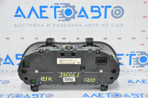 Instrument cluster Chrysler 200 15-17 small display 121k light frame, scratches