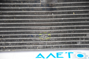 Air conditioning radiator condenser Dodge Durango 11-24 with gearbox cooling is pressed, honeycombs are dented