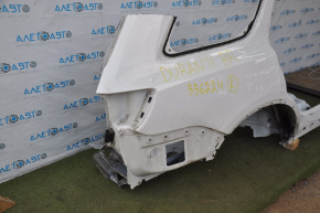 Quarter wing rear right Dodge Durango 11-13 white PW1