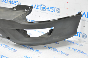 Rear bumper bare Ford Escape MK3 17-19 rest without parking sensors structure, broken fasteners, dented
