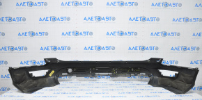 Rear bumper bare Ford Escape MK3 17-19 rest without parking sensors structure, broken fasteners, dented