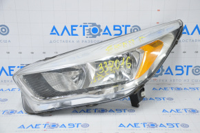 Headlight front left bare Ford Escape MK3 17-19 rest halogen light