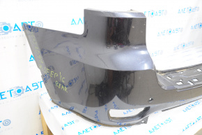 Bare rear bumper Jeep Grand Cherokee WK2 14-16 upper part, for parking sensors, graphite