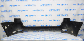 Bare rear bumper Jeep Grand Cherokee WK2 14-16 upper part, for parking sensors, graphite