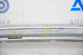 Front bumper trim lower Jeep Grand Cherokee WK2 14-16 chrome, cracks