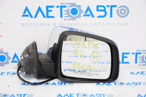 Right side mirror complete Jeep Grand Cherokee WK2 11-18 7+4 pin, heated, turn signal, chrome