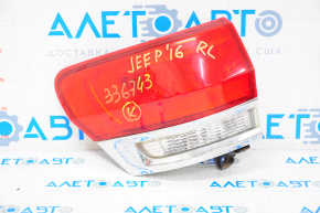 Light outer wing left Jeep Grand Cherokee WK2 14-18 chrome with mount